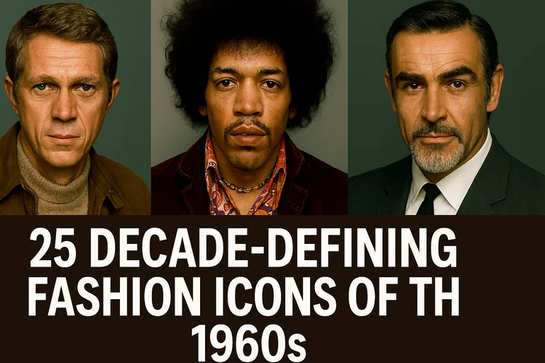 Fashion Icons of the 60s.