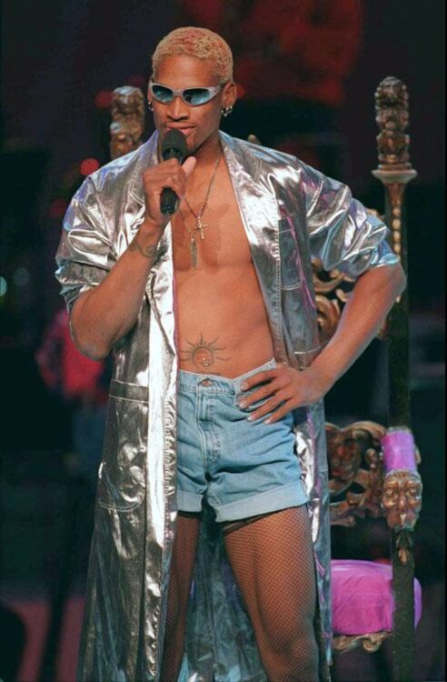 Dennis Rodman, 25 Fashion Icons of the 90s