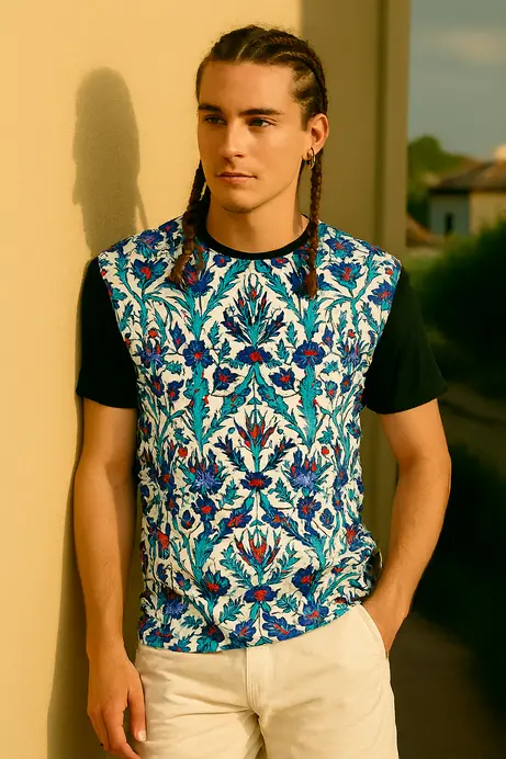 Iznik Print Shirts, Fashion Accessories and Traditional Garments from Turkey.