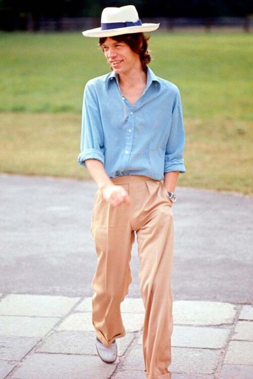 Mick Jagger, Fashion Icons of the 70s