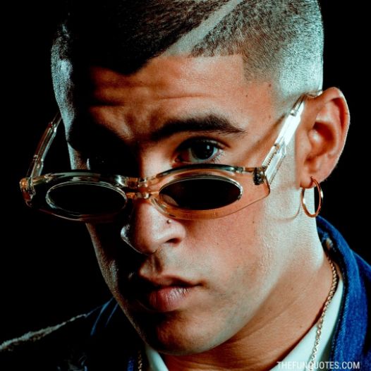 Bad Bunny's shades 