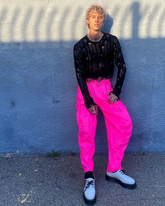 MGK's Iconic Outfits