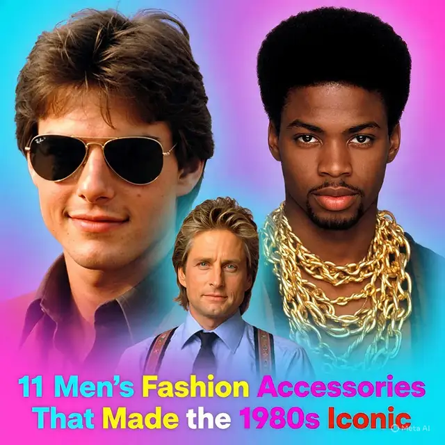 80s Fashion Accessories men's