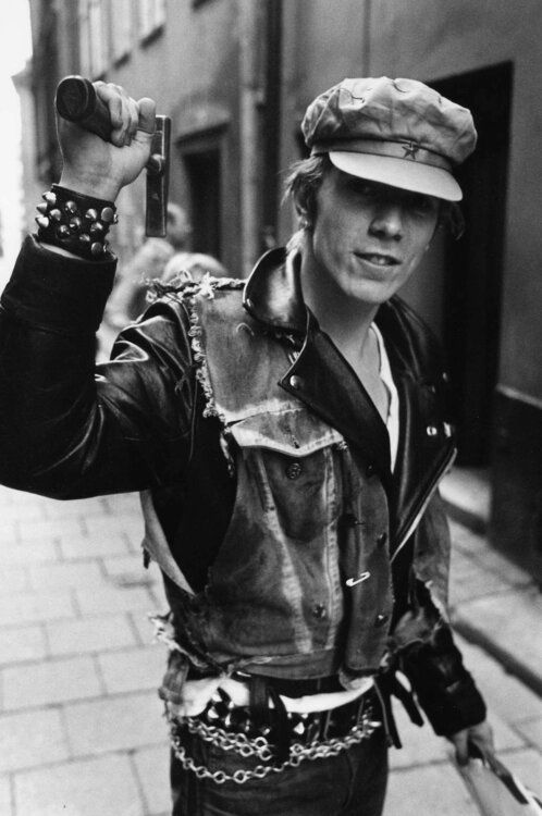 Wrist cuffs and leather bracelets.  Fashion Accessories of the 1970s.