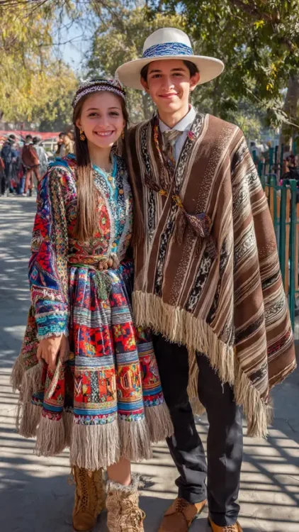 Traditional Cueca Dress