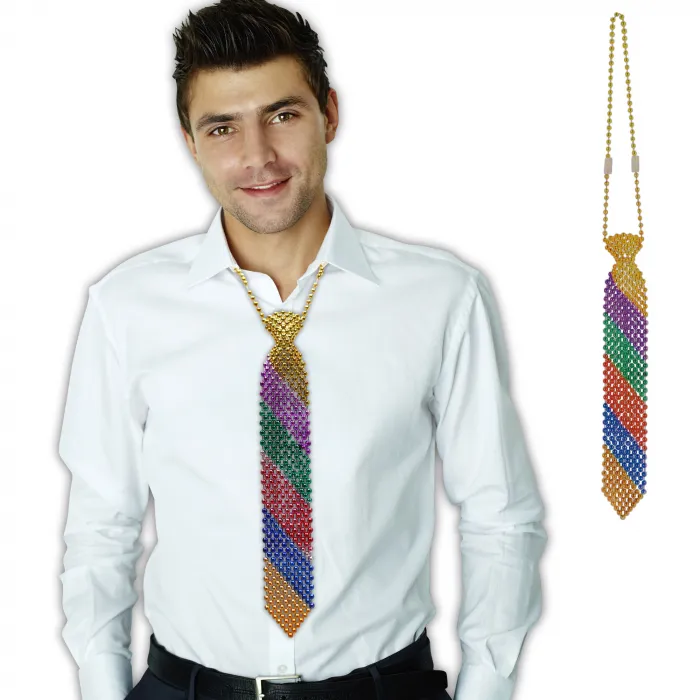 Beaded Neckties