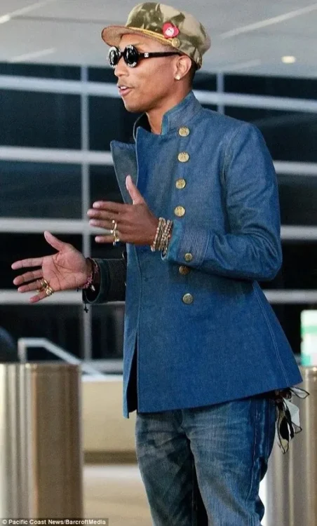 Pharrell Williams Iconic hat style