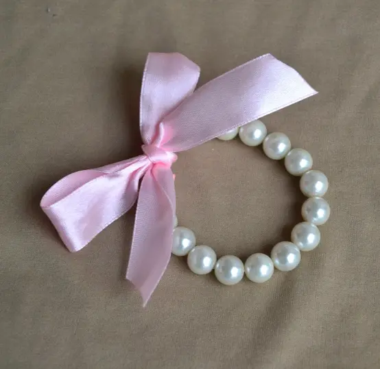 Ribbon as a bracelet