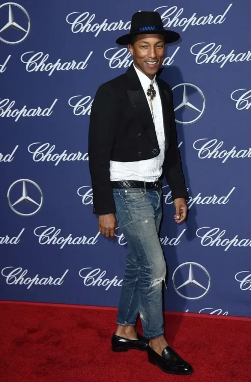 Pharrell Williams Iconic hat style