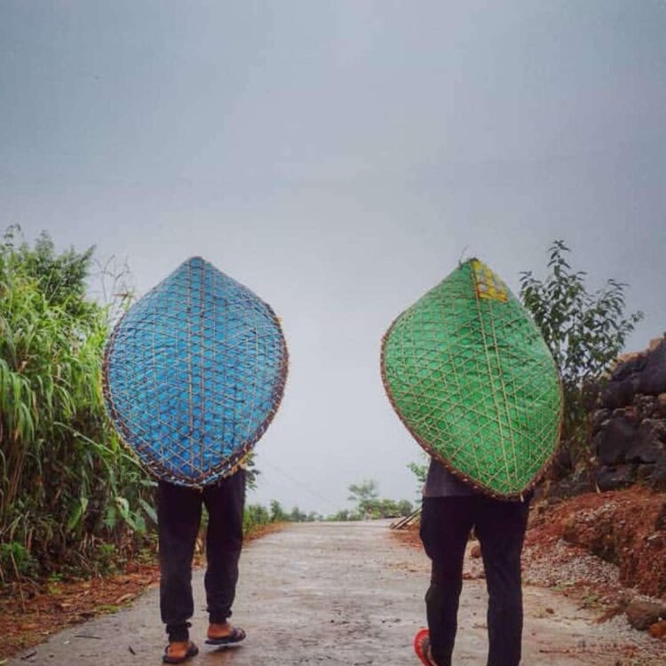 India's Exotic Hats, Knup of the Khasi People