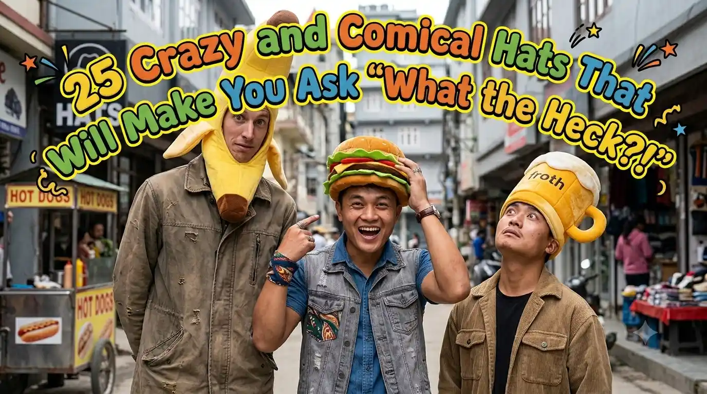 25 Crazy and Comical Hats